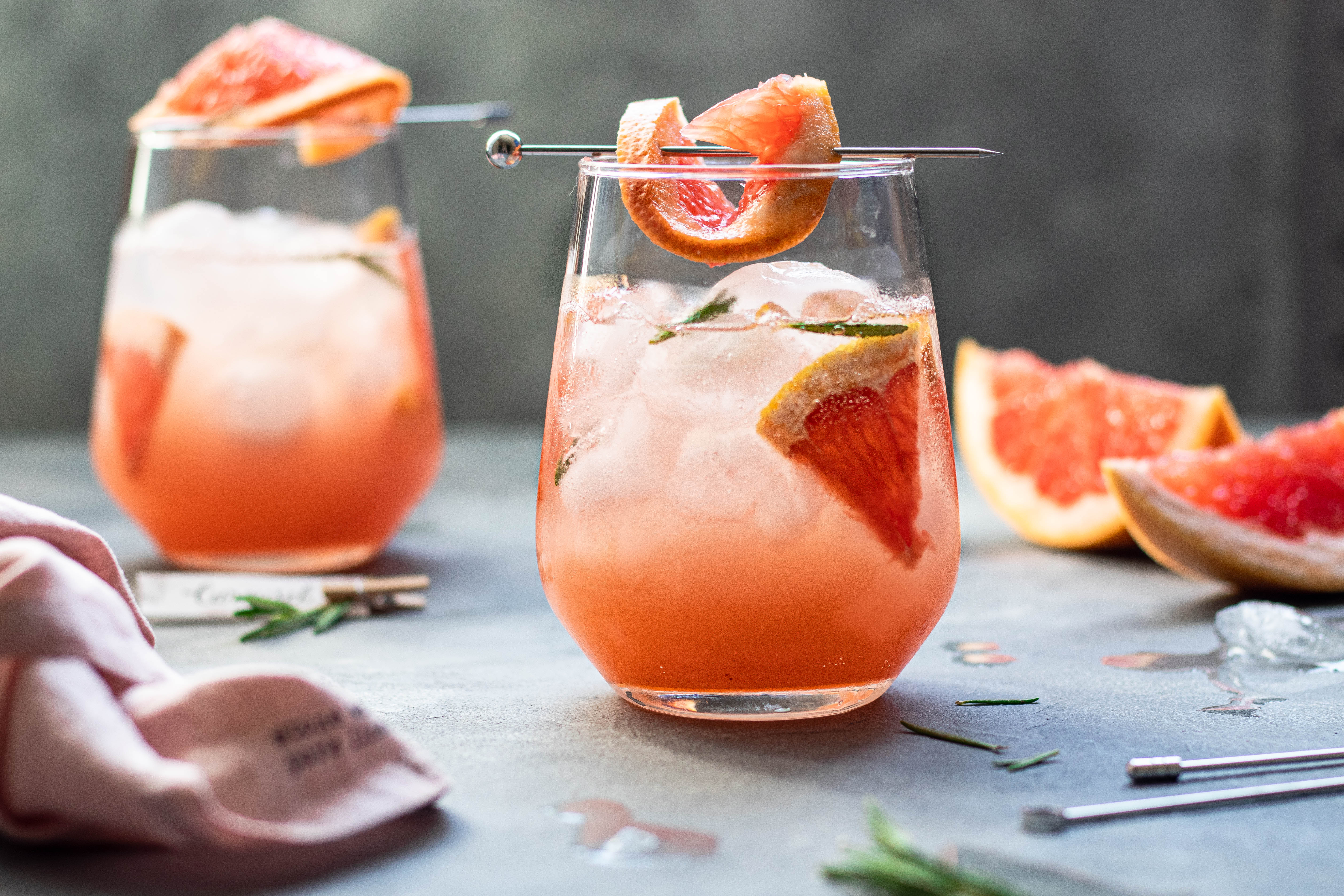 recette de cocktail avec du pomelo